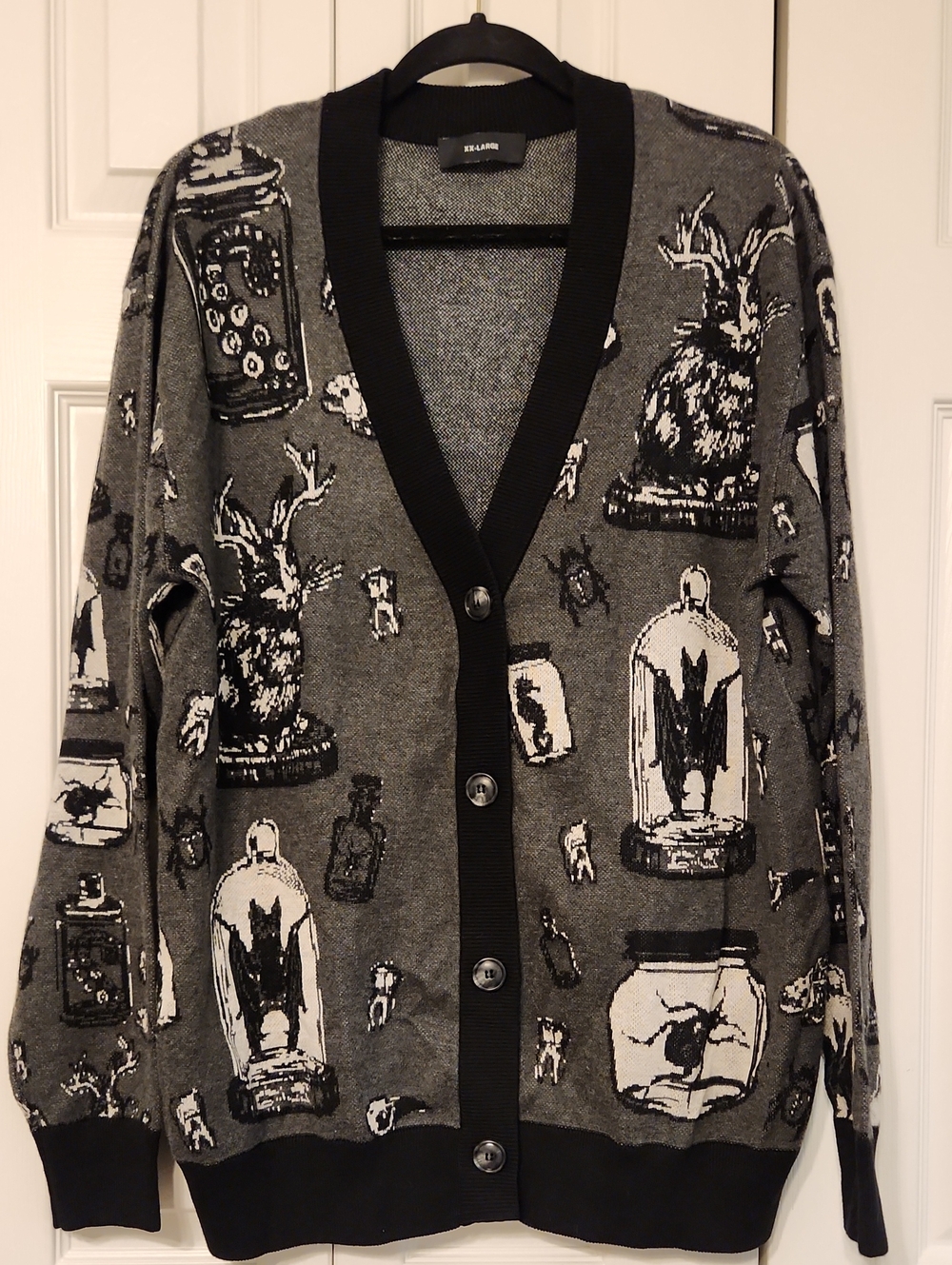 Rare Specimens Knit Spooky Halloween Sweater - Spiders,  Bats, Bugs, Teeth, etc.